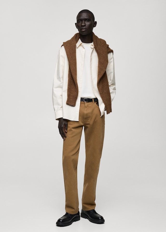 Mango Jeans Cotone Straight-fit