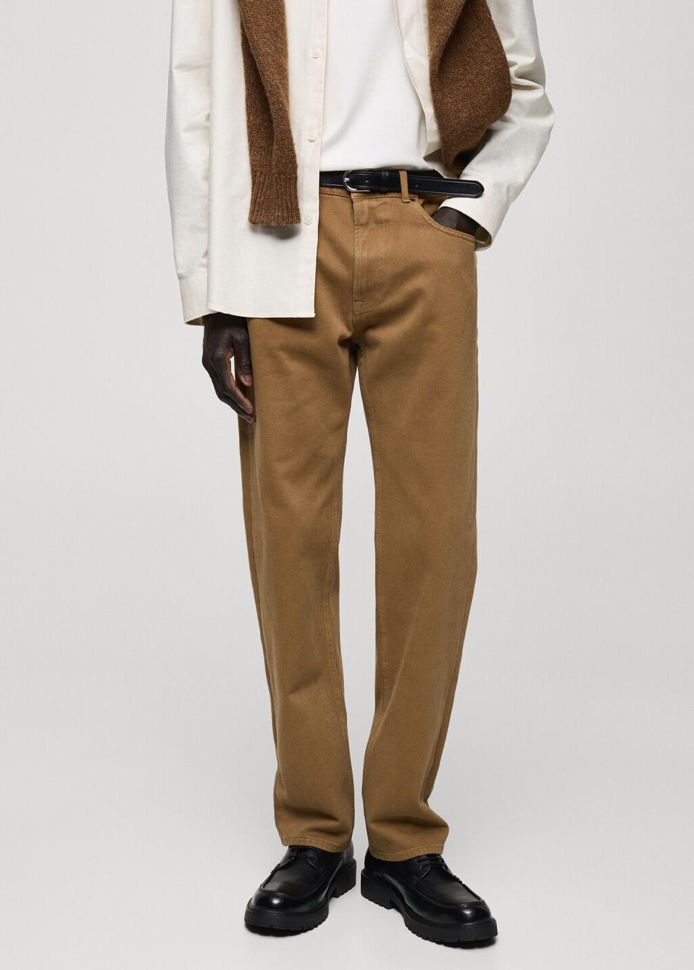 Mango Jeans cotone straight-fit