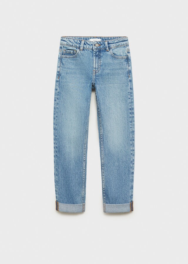 Mango Jeans Diritti Bordo Inferiore Risvolto