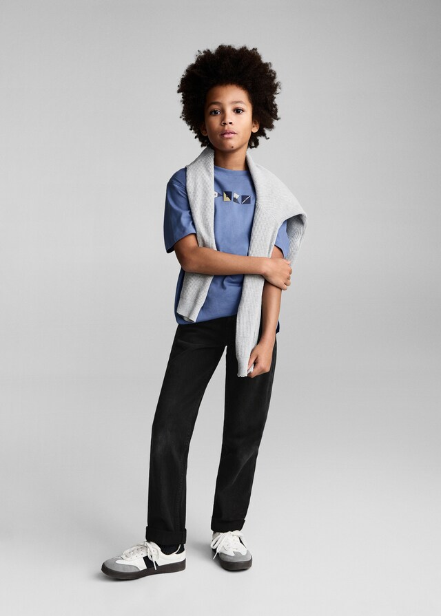 Mango Jeans Diritti Bordo Inferiore Risvolto