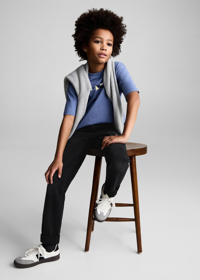 Mango Jeans Diritti Bordo Inferiore Risvolto