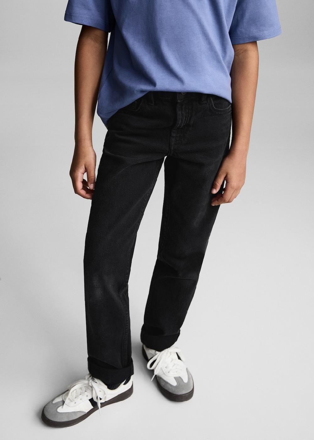 Mango Jeans diritti bordo inferiore risvolto