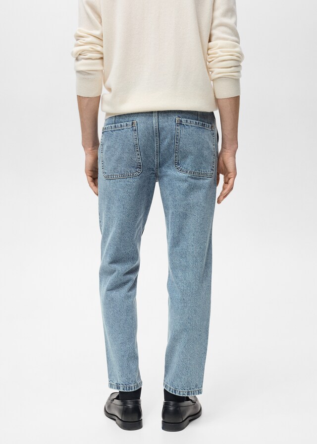 Mango Jeans Effetto Consumato Straight-fit