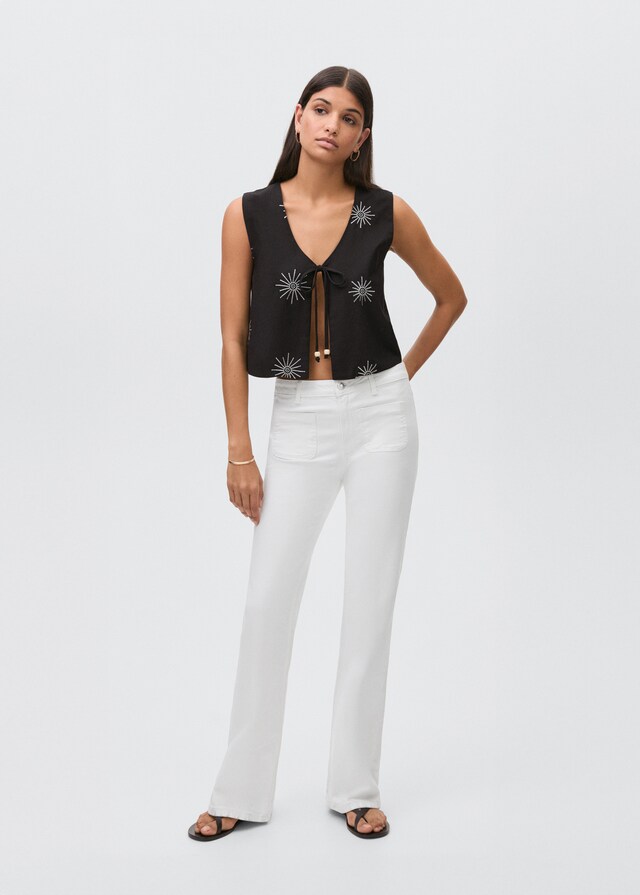 Mango Jeans Flare Tasche