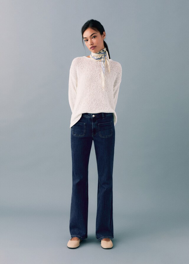 Mango Jeans Flare Tasche