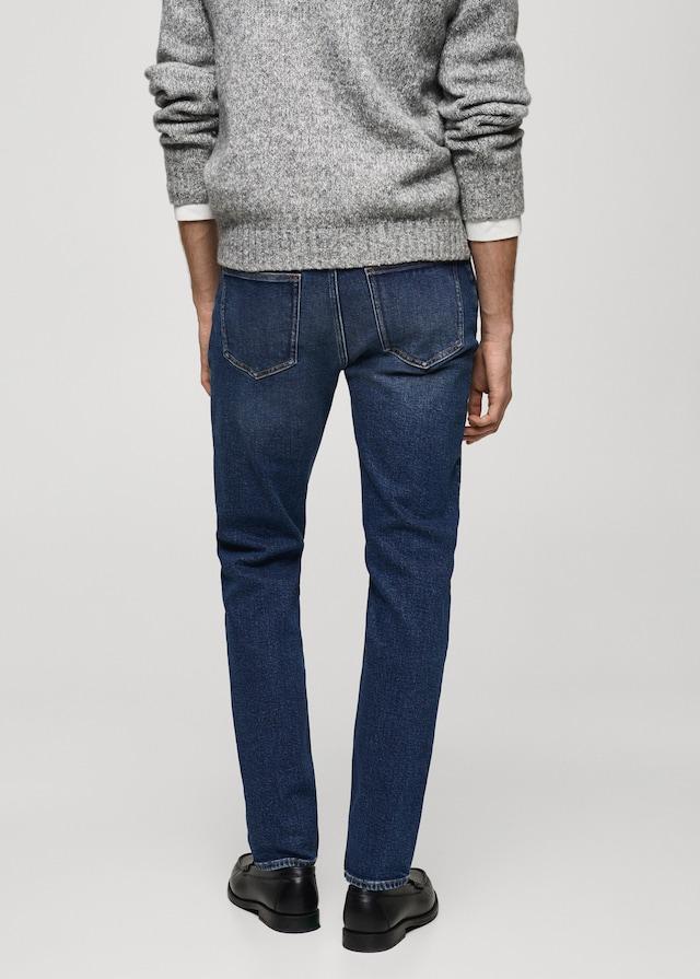 Mango Jeans Jan Slim-fit Lavaggio Scuro Consumato