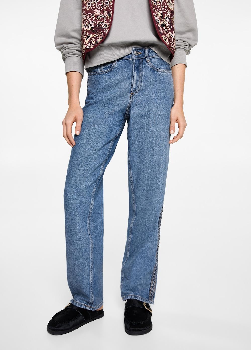 Mango Jeans lato intrecciato