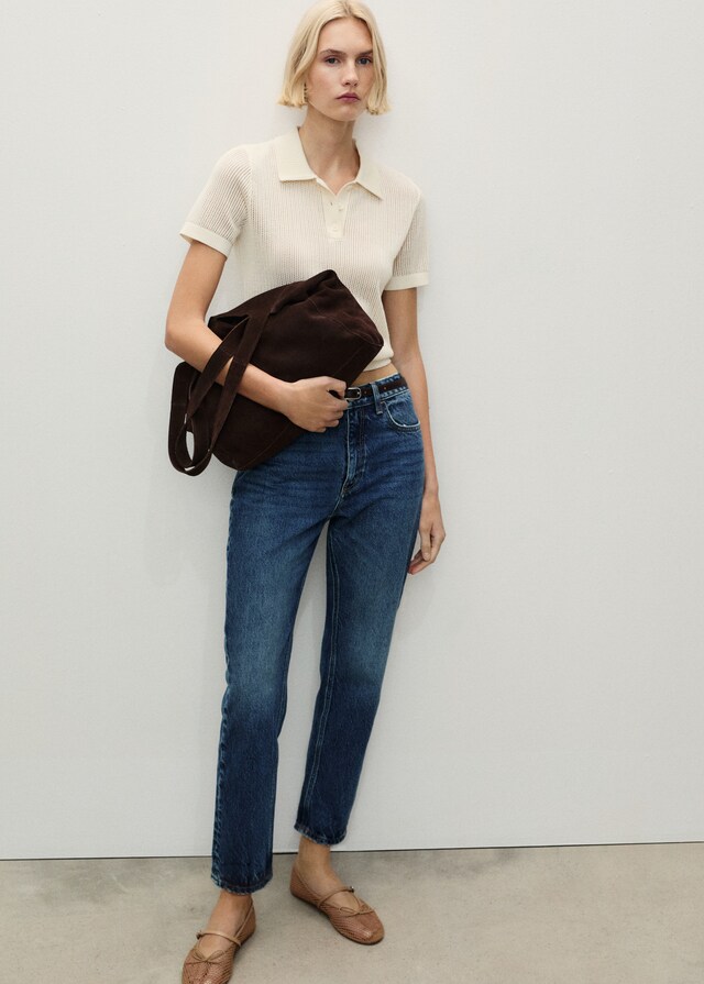 Mango Jeans Mom2000 Vita Alta