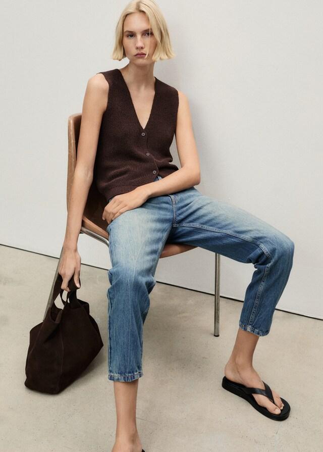 Mango Jeans Mom2000 Vita Alta