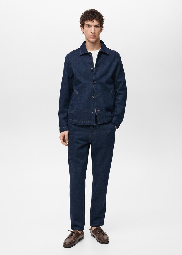 Mango Jeans Regular-fit Lavaggio Scuro