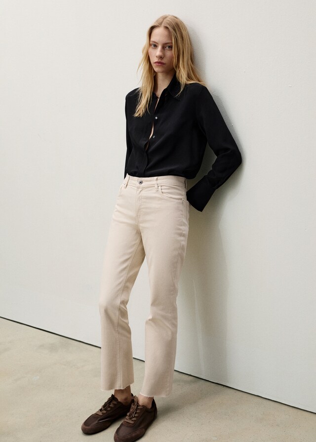 Mango Jeans Sienna Flare Crop