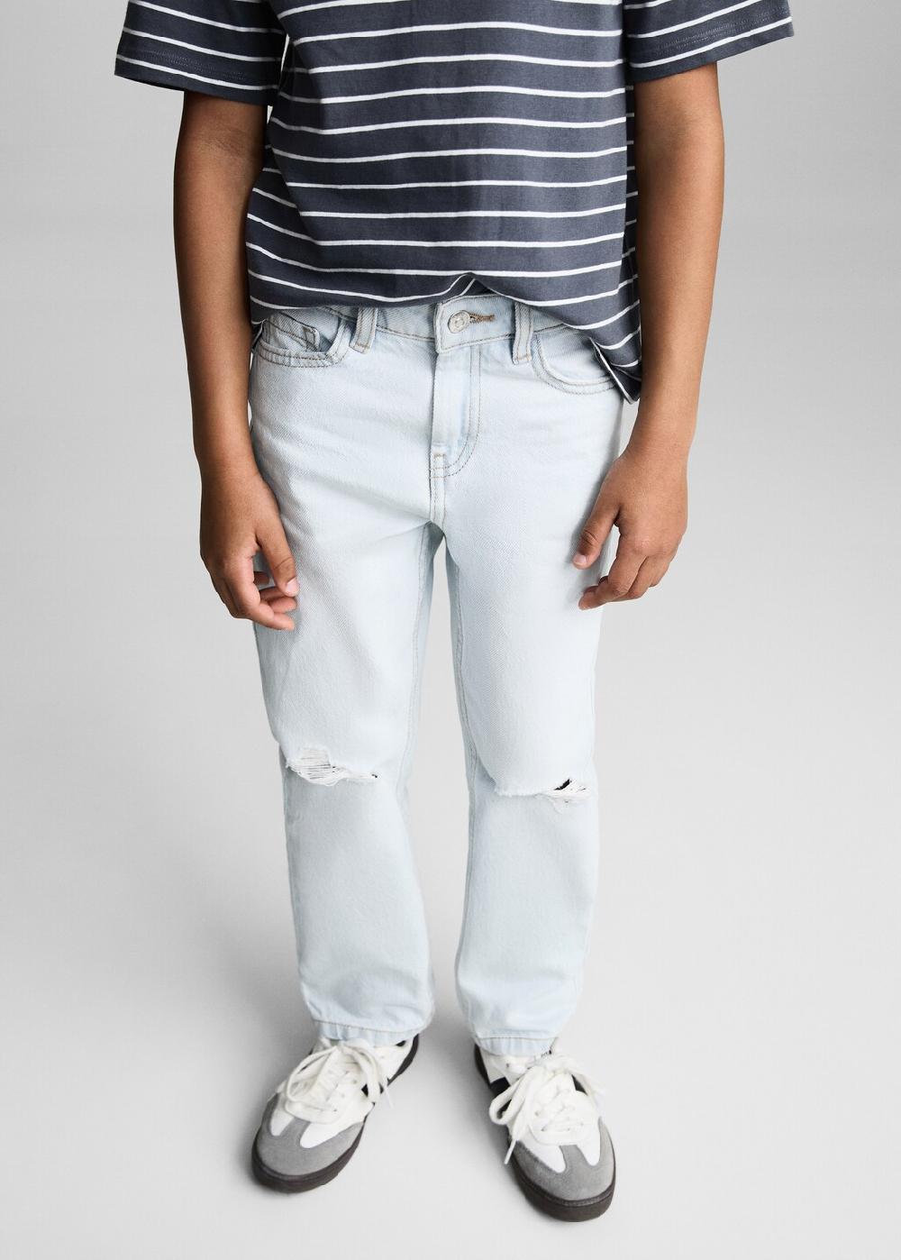 Mango Jeans strappi decorativi