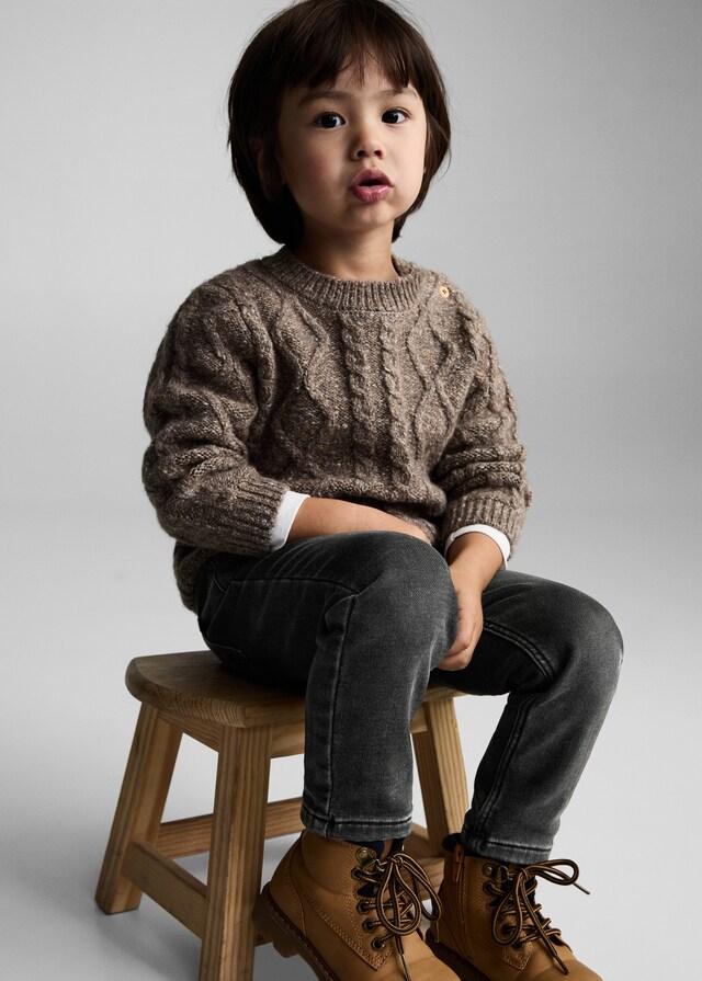 Mango Jeans Vita Elasticizzata Laccio