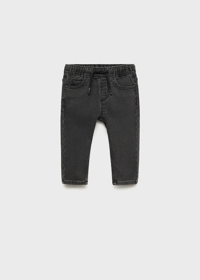 Mango Jeans Vita Elasticizzata Laccio