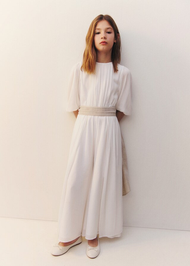 Mango Jumpsuit Lunga Laccio