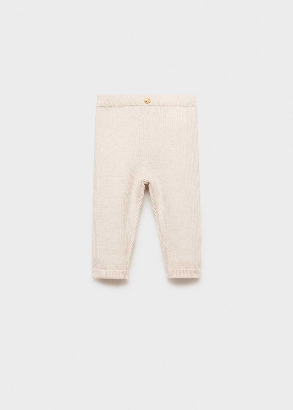 Mango Leggings a coste cotone