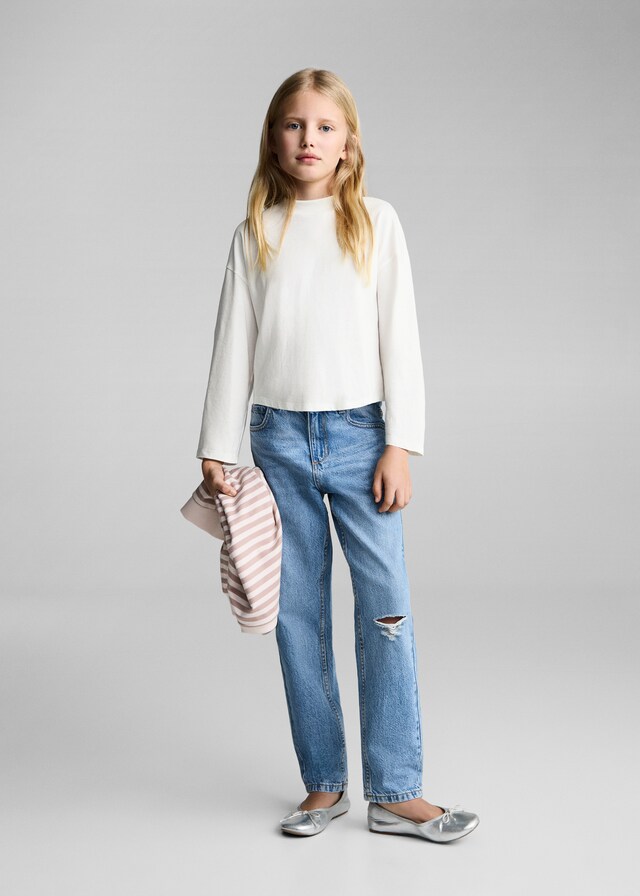 Mango Maglietta 100% Cotone