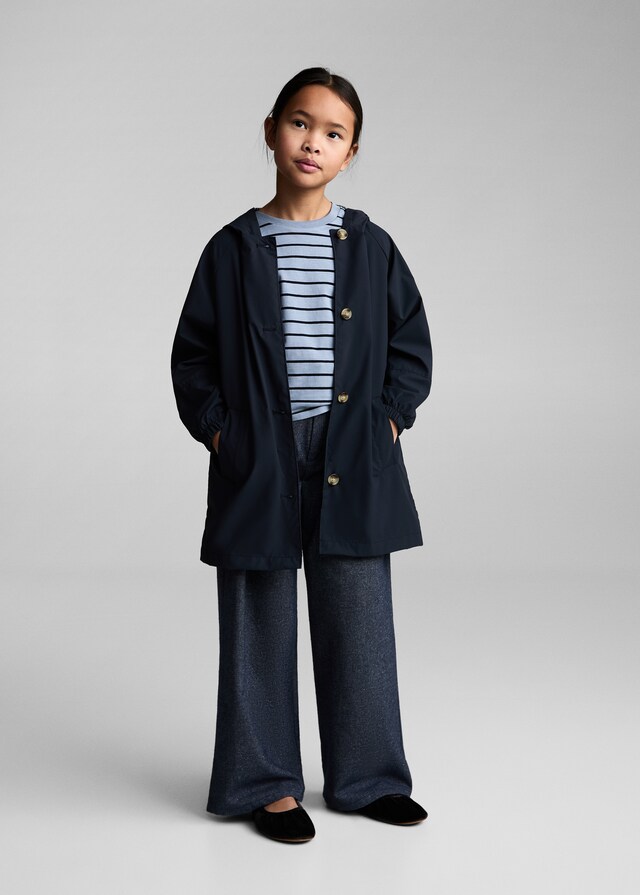 Mango Maglietta 100% Cotone Righe