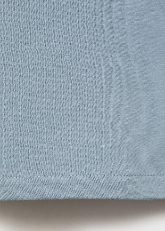 Mango Maglietta Cotone Con Disegno In Rilievo