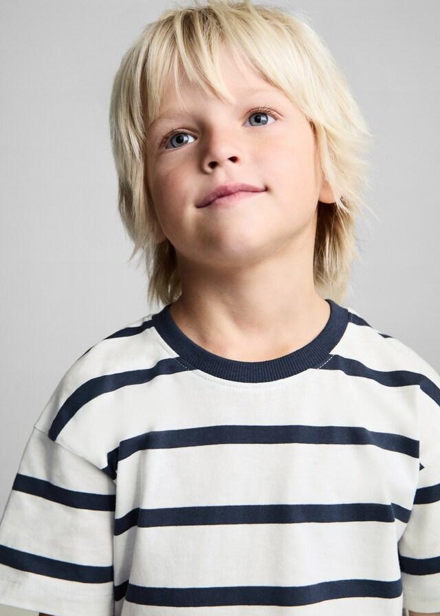 Mango Maglietta Cotone Righe