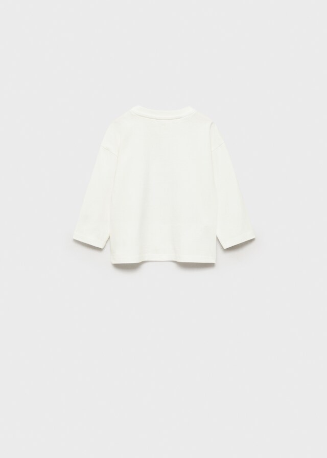 Mango Maglietta Cotone Stampa