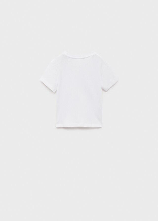 Mango Maglietta Cotone Tasca