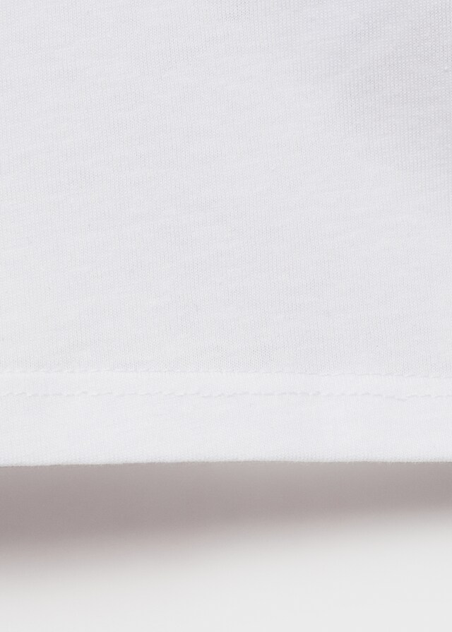 Mango Maglietta Cotone Tasca