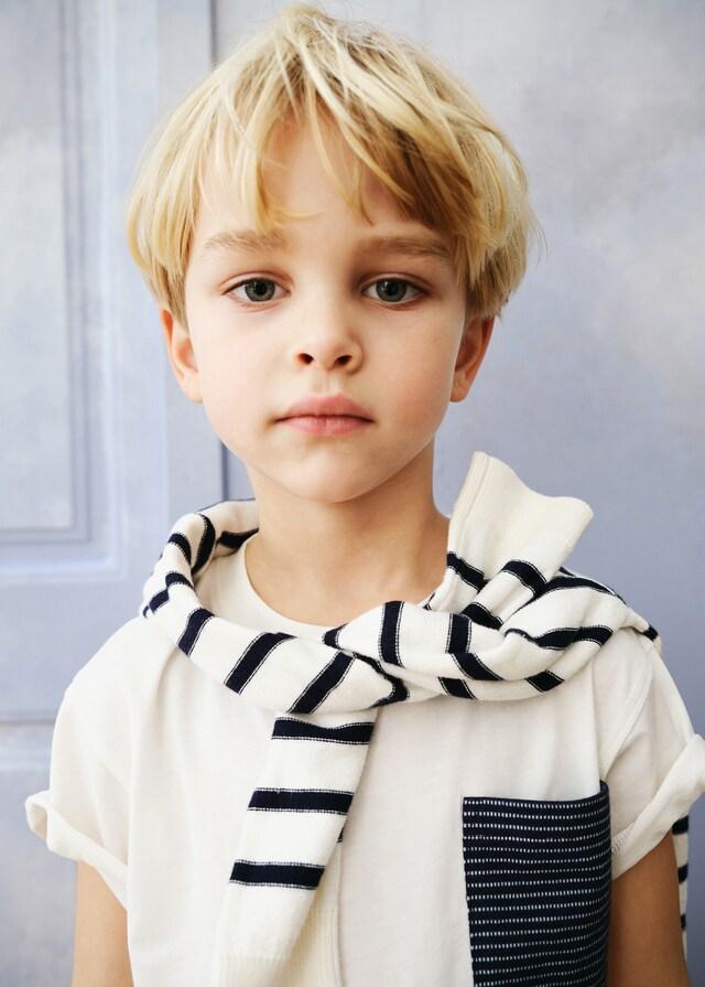 Mango Maglietta Cotone Toppa