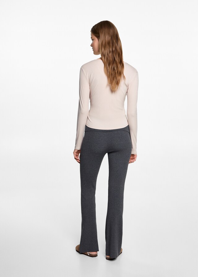 Mango Maglietta Incrociata Fiocco