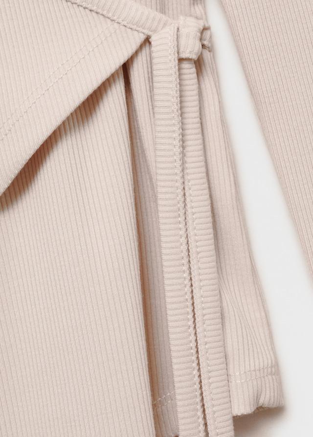 Mango Maglietta Incrociata Fiocco