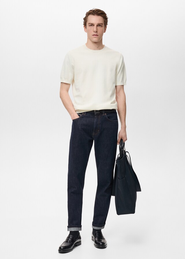 Mango Maglietta Maglia Sottile Cotone