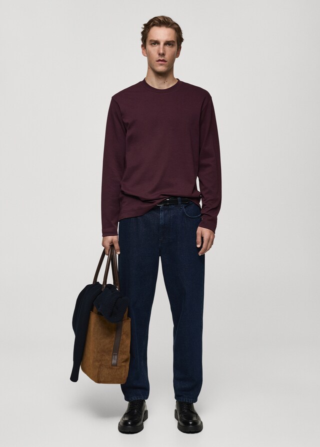 Mango Maglietta Manica Lunga Regular Fit