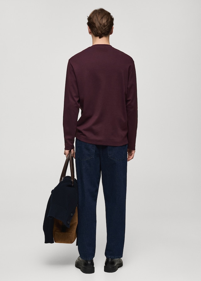 Mango Maglietta Manica Lunga Regular Fit