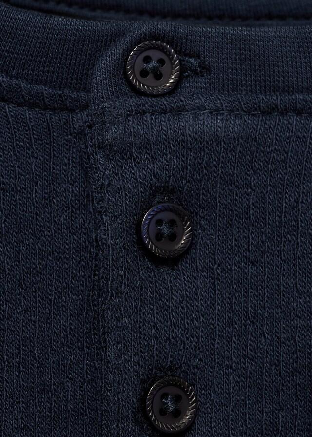 Mango Maglietta Maniche Lunghe Bottoni