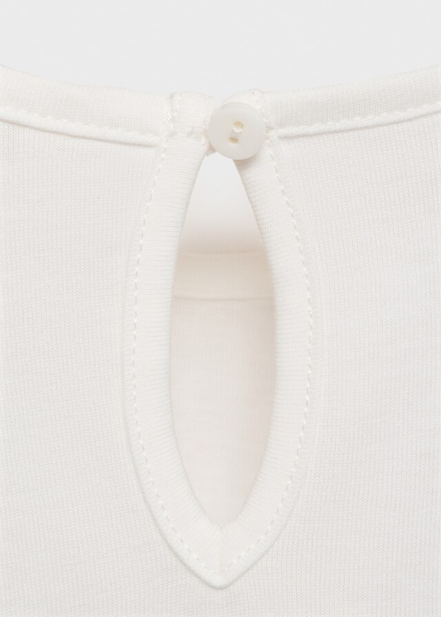 Mango Maglietta Maniche Lunghe Volants