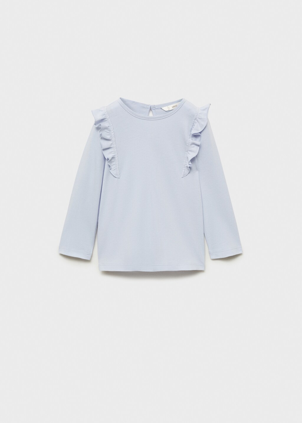 Mango Maglietta maniche lunghe volants