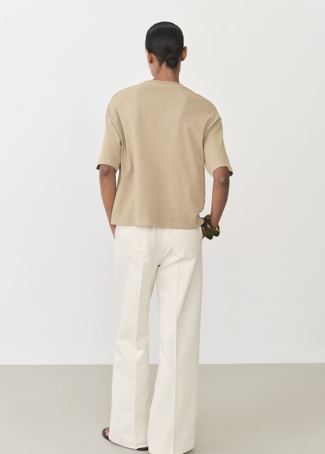 Mango Maglietta Oversize In Cotone