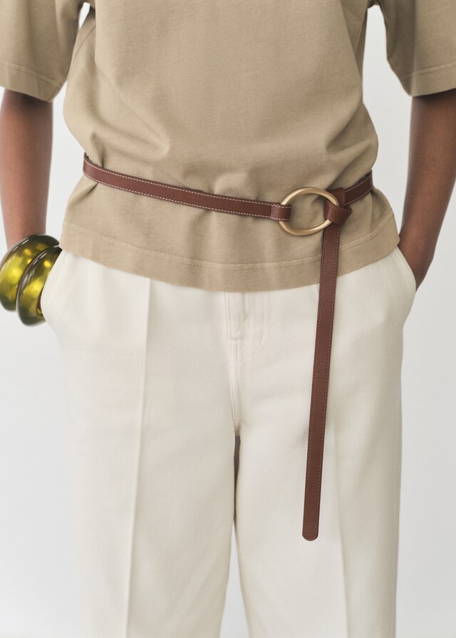 Mango Maglietta Oversize In Cotone