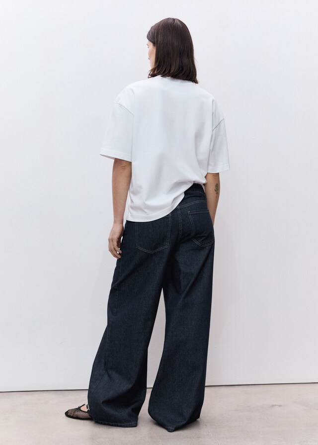 Mango Maglietta Oversize In Cotone Premaman