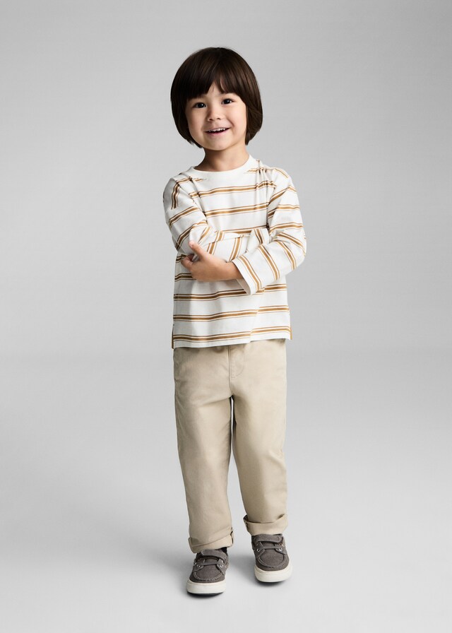 Mango Maglietta Righe Triple