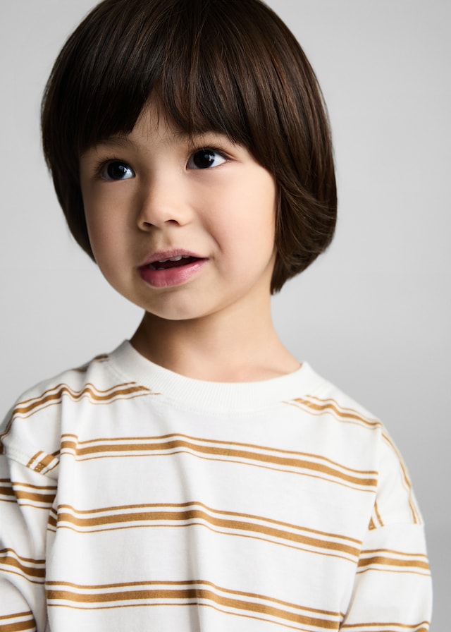 Mango Maglietta Righe Triple