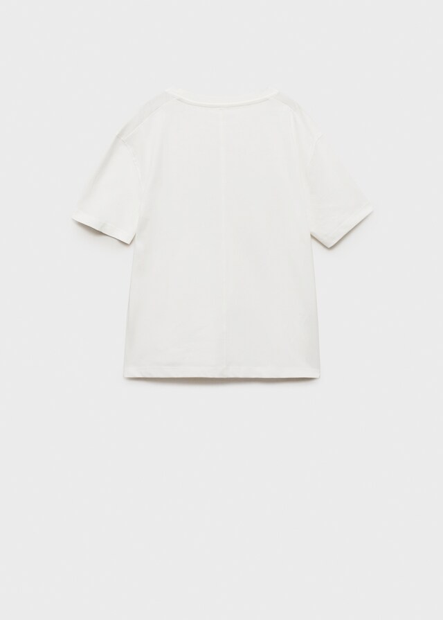 Mango Maglietta Stampata Cotone