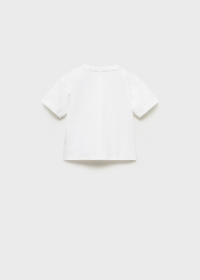 Mango Maglietta Stampata Cotone