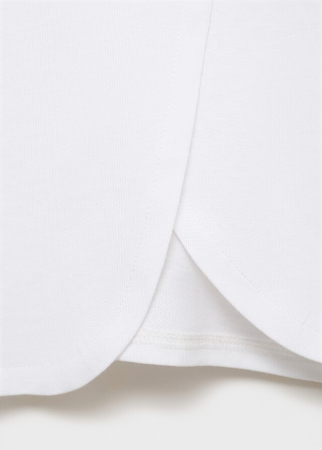 Mango Maglietta Stampata Volant