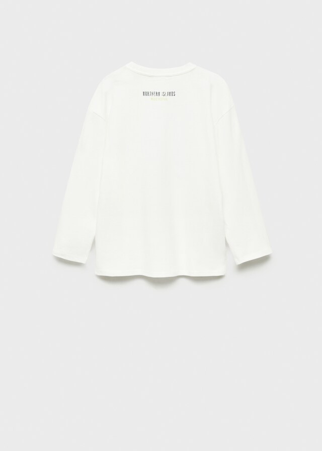 Mango Maglietta Teschio Stampato