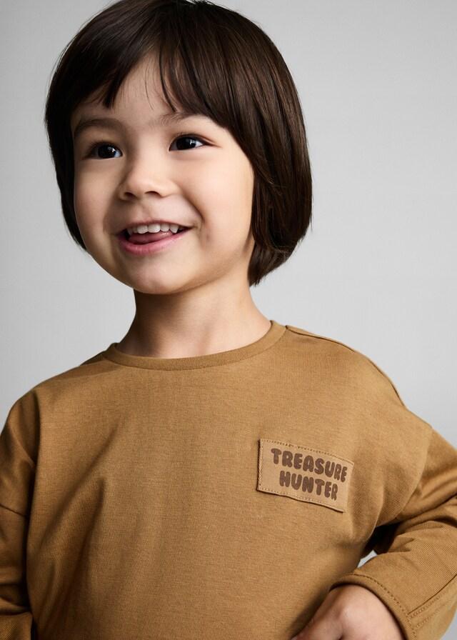 Mango Maglietta Toppa Bandiera