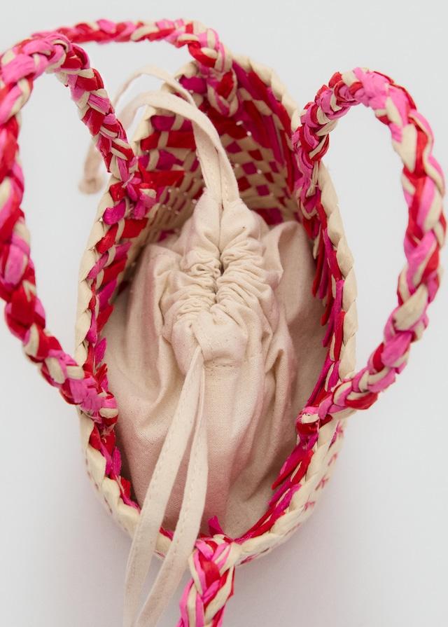 Mango Mini-borsa Intrecciata