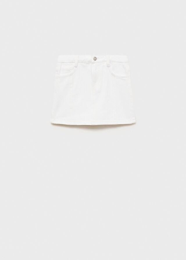 Mango Minigonna In Denim
