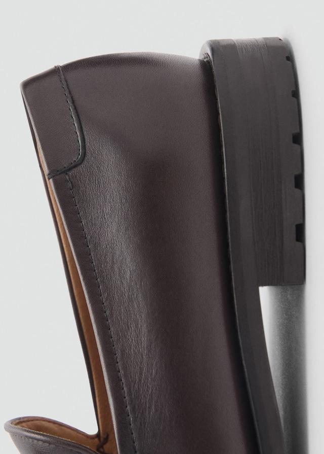 Mango Mocassini Pelle