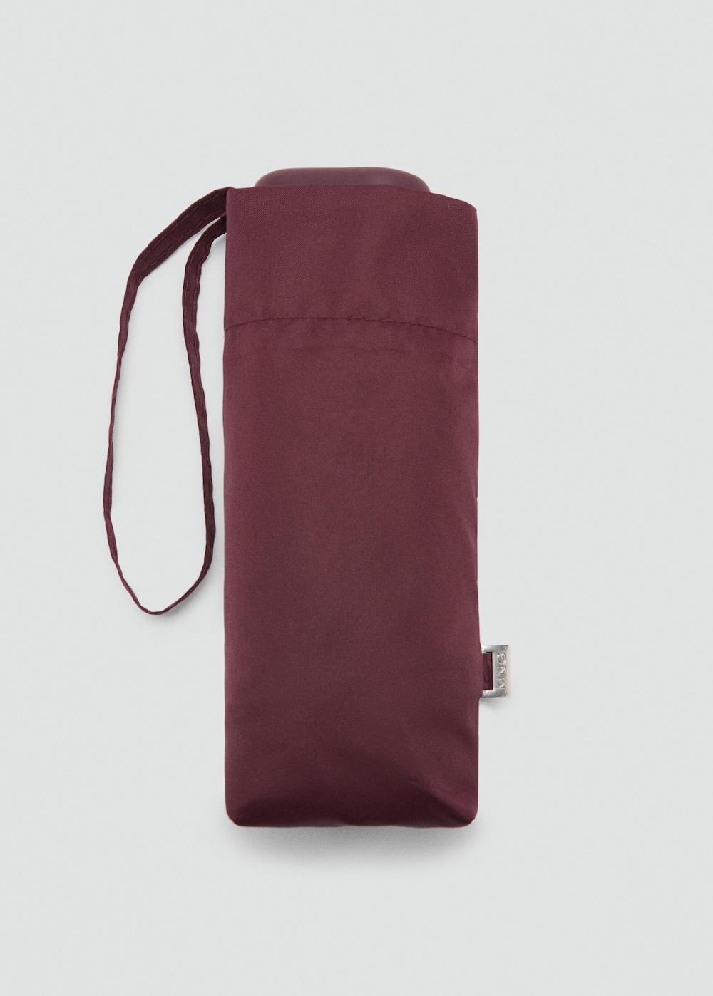 Mango Ombrello pieghevole tinta unita